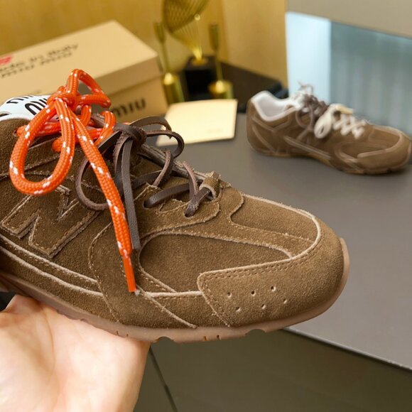 ✅Authentic New Balance x Miu Miu 530 SL suede sneakers - Picture 12 of 14